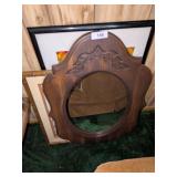 Wall Art + Wall Mirror In Plastic Frame