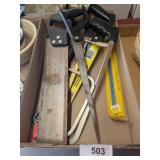 Assorted Hand Saws & Blades