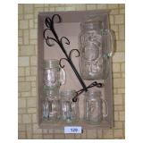 Canning Jar Theme Drinkware Set