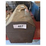 Metal Tool Box w/ Some Tools