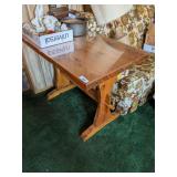 Pine Library Table 2x4 Construction w/