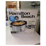 NIB Hamilton Beach 5 Quart Slow Cooker