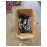 Work Belt, Caulk Gun, Caulk, Grease Gun & Other
