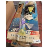Badminton Set & Horse Shoe Game