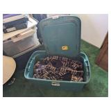Tote w/ Lid + (4) Fleece Pajama Pants XL & XL