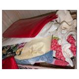 Vinyl Tablecloths, Satin Table Runner & Other