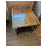 Mid Century End Table -**