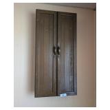 Vintage Sears Wall Mounted Cabinet -Plastic