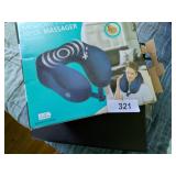 Memory Foam Battery Op Neck Massager &