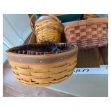 (2) Longaberger Baskets + Other Basket
