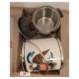 (2) Vintage Ice Buckets
