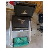 (2) Stadium Chairs Hatchets Personalized +