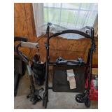 Drive Walker w/ Seat + (2) Canes & Rehab Boot
