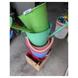Decorative Flower Pots + Buckets