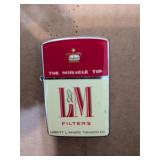 Continental Cigarette Lighter L&M Tobacco Advert