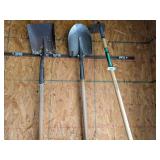 (2) Shovels & A Hoe