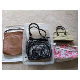 Brown Coach Purse, (2) Liz Claiborne Purses &