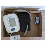 Blood Pressure Monitor & Oxygen Tester