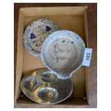 Pottery Spoon Rest & Advertising Spoon Rest