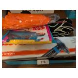 (2) Massagers, (2) Rain Ponchos &