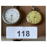 (2) Pocket Watches