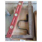 Manual Drill, Level & Carpenter