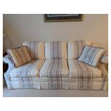 Broyhill Floral/Stripe Couch