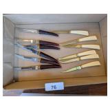 (2) Sets Of Vintage Steak Knives