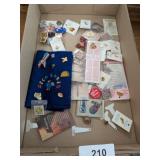 Lapel Pins - Most Are Quilt Motif