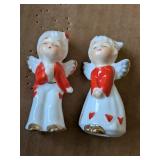 Valentine Angel Figurines