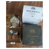 (2) Heritage Village Collection Dickens Xmas House