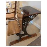 Small Vintage School Desk