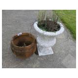 Clay Flower Pot & Light Weight Flower Pot