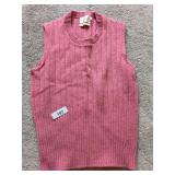 Vintage Sweater Vest 80% Shetland Wool Size L