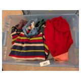 Tote w/ Lid + Ladies Sweaters