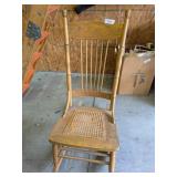 Oak Sewing Rocker