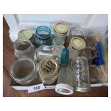 Canning Jars & Jelly Jar Assortment &