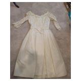 Vintage Wedding Dress Tea Length