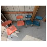 (4) Small Chairs