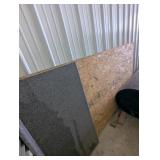(3) Sheets of 4x8 OSB & Counter Top Piece