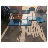 (4) Rolling Chairs