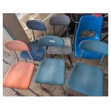(6) Rolling Chairs
