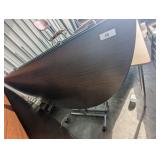 Folding Round Rolling Table