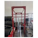 Best Fitness Red Pull-up Bar