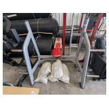 Absolute Fitness Weight Bench Bar Holder -*