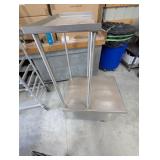 Duke 2-Tier Metal Rolling Cart