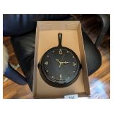 Cast Iron Skillet Clock