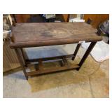 Wooden Entry Table