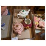 (3) Tea Pots -**