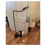 Floor Lamp & Desk Lamp Black & Adjustable